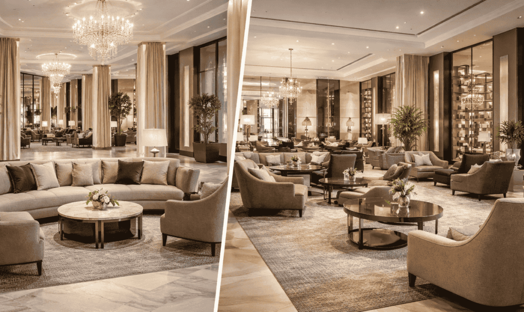 Hotel Lobby Sofa vs Lounge Seating: What Works Best for Luxury Hotels?