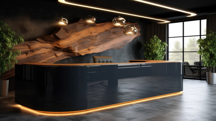 How Hotel Reception Desk Design Affects First Impressions and Branding