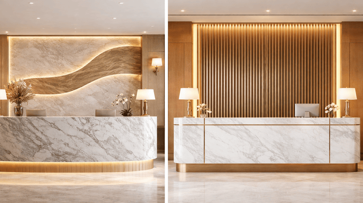 Custom vs. Ready-Made: Which Luxury Hotel Reception Desk is Right for Your Property?