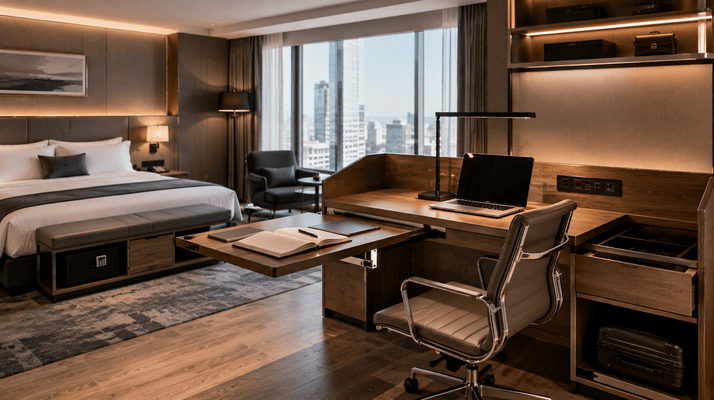 Multifunctional Hotel Room Desks: The Smart Solution for Modern Guest Needs